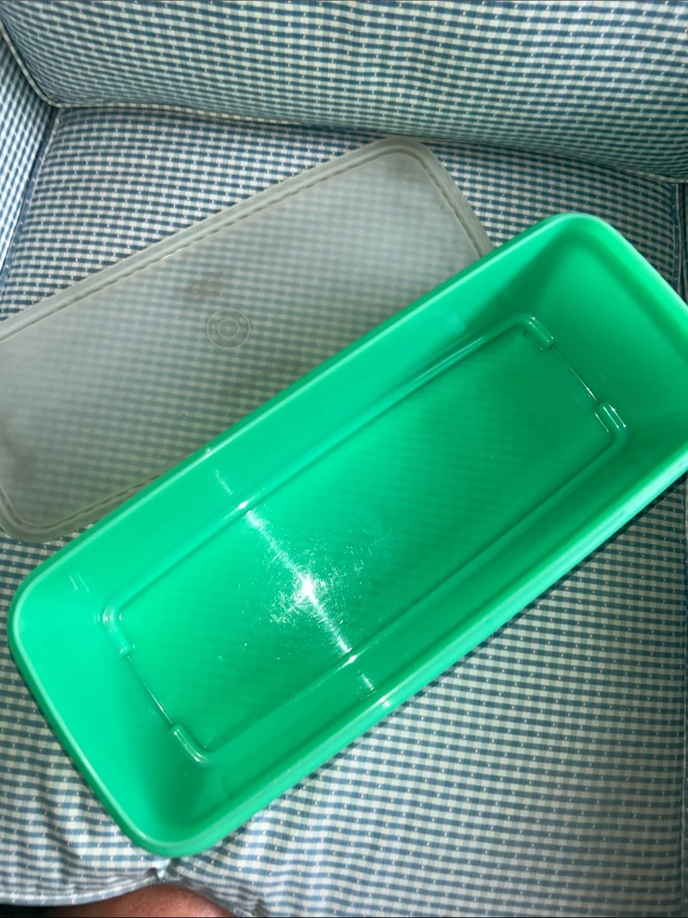 Tupperware rectangular storage